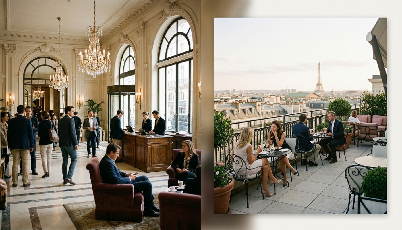 From Legendary Lobbies To Private Rooftops: Hotel In Paris As A City Within The City